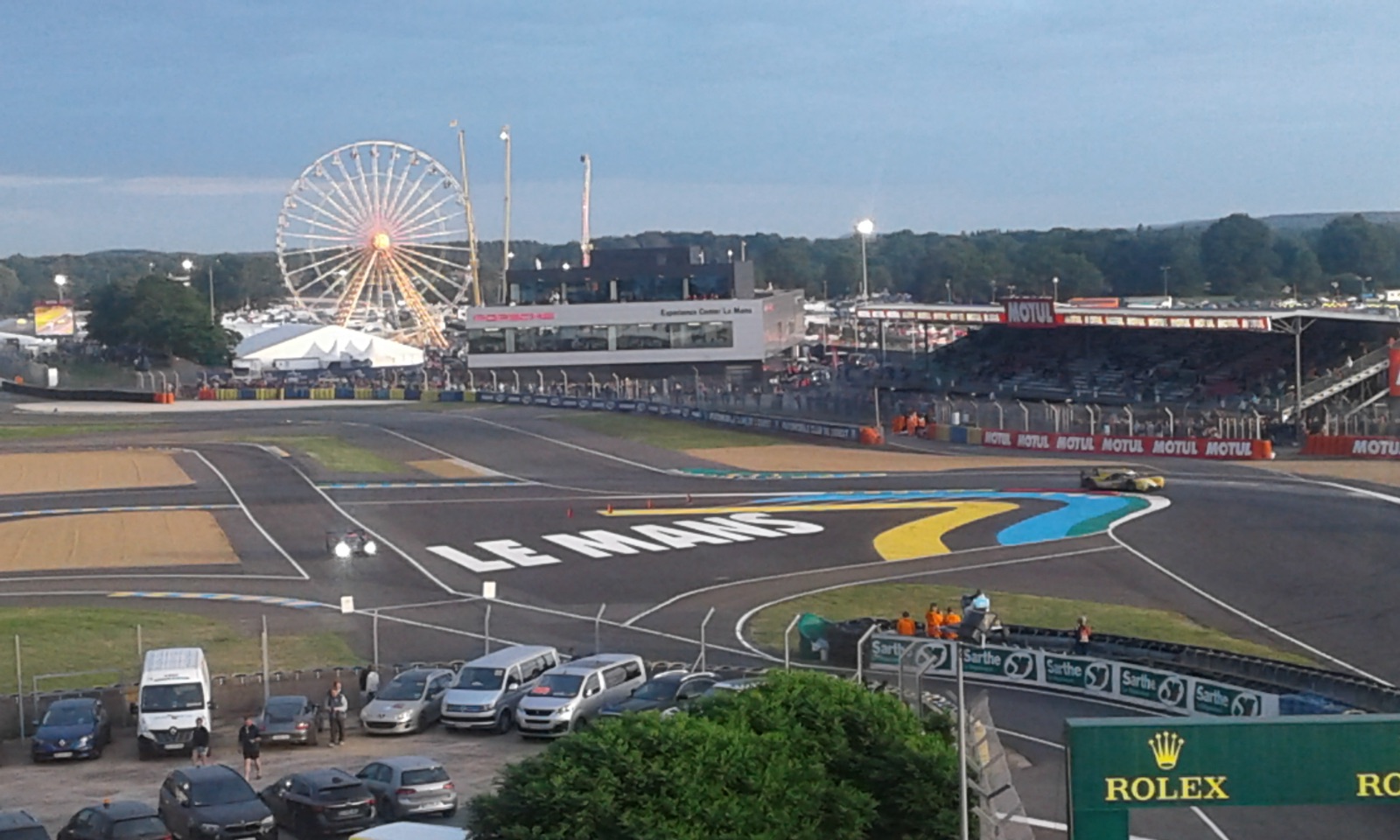 Virages du circuit des 24 Heures du Mans
