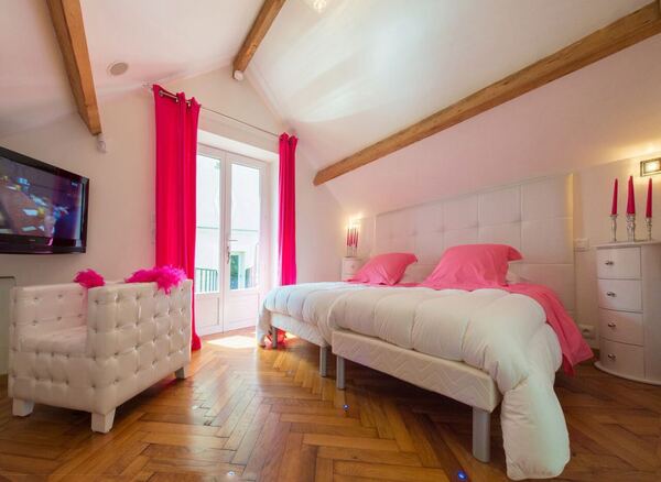 Chambre Rose — chambres d’hôtes Saint-Pavace