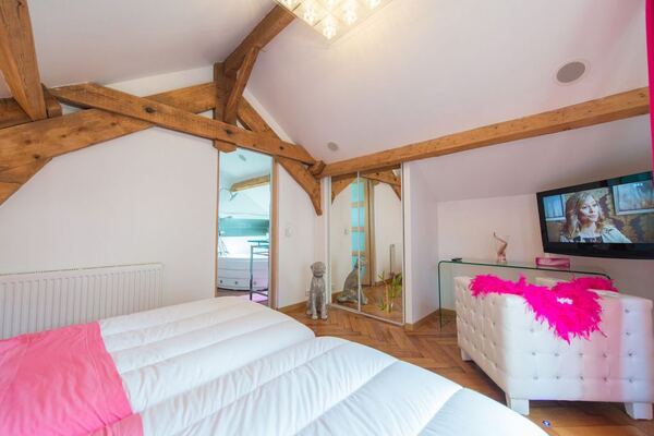 Chambre Rose, location maison d’hôtes Le Mans