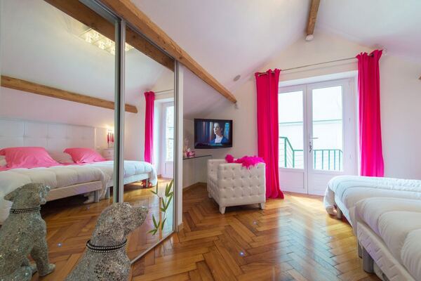 Chambre Rose — maison d’hôtes en Sarthe